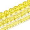 Transparent Glass Beads Strands X-GLAA-T032-T6mm-12-4