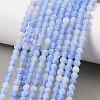 Natural Crackle Agate Beads Strands G-G055-4mm-7-6