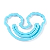 9Pcs Plastic Rainbow & Cloud Fondant Cutter Set DIY-K032-19-5