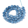 Dyed Natural White Jade Beads Strands G-T143-16E-2