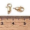 Brass Lobster Claw Clasps KK-CBA4292-09G-3
