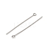 304 Stainless Steel Eye Pins STAS-K293-13P-0.6x40mm-2