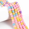 Handmade Polymer Clay Beads Strands CLAY-T020-09F-7