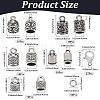 DIY Cord Ends Kits FIND-CL0002-18-2