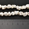 Electroplated Shell Pearl Beads Strands BSHE-C009-01A-5