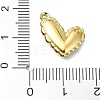 Ion Plating(IP) 304 Stainless Steel Pendants STAS-B058-08G-02-3