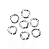 Tarnish Resistant 304 Stainless Steel Open Jump Rings A-STAS-D448-098P-5mm-1
