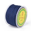 Polyester Milan Cord for DIY Jewelry Craft Making OCOR-F011-D06-2