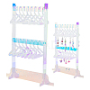 Laser Style Acrylic Earring Display Stands EDIS-WH0029-31-1