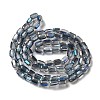 Electroplate Glass Beads Strands EGLA-D031-01-23-2
