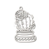 Non-Tarnish 201 Stainless Steel Pendants STAS-K250-10P-1