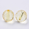 Transparent Acrylic Beads TACR-Q254-20mm-V-4