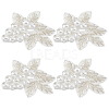 3D Imitation Pearl Flower Ornament Accessories DIY-WH0343-11-1