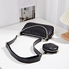 4M Flat Imitation Leather Cord LC-WH0011-03B-01-6