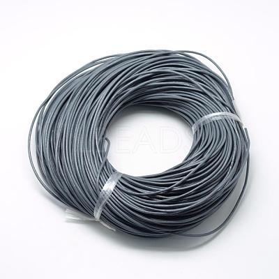 Spray Painted Cowhide Leather Cords WL-R001-2.0mm-06-1