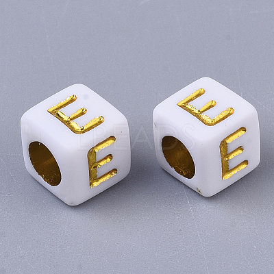 Plating Acrylic Beads LS-X-SACR-S297-09E-1
