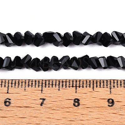 Opaque Glass Beads Strands X-GLAA-N019-4mm-01-1