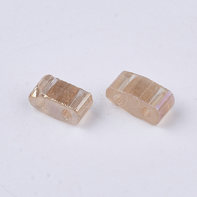 2-Hole Glass Seed Beads SEED-S023-36B-01-1
