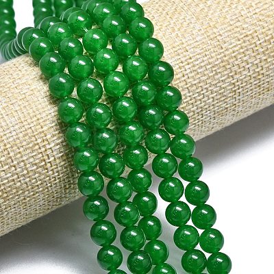 Natural Malaysia Jade Beads Strands G-L645-C01-12mm-17-1