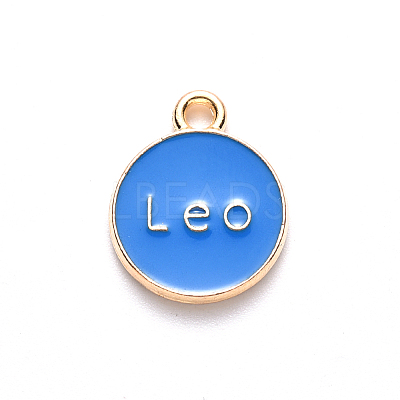 Alloy Enamel Pendants LS-ENAM-S124-01A-02G-1