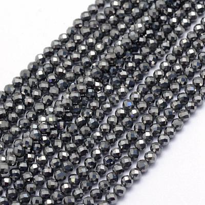 Terahertz Stone Beads Strands G-E411-15-3mm-1