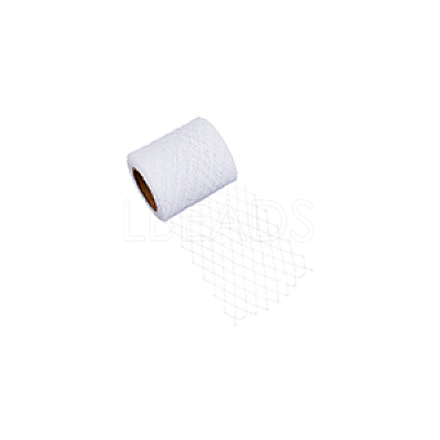 25 Yards Polyester Mesh Ribbons DIY-WH0002-90A-1