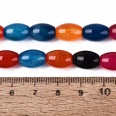 Natural Agate Beads Strands G-N362-18A-03-1