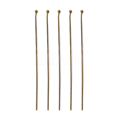 Brass Ball Head Pins X-RP0.7x70mm-AB-1