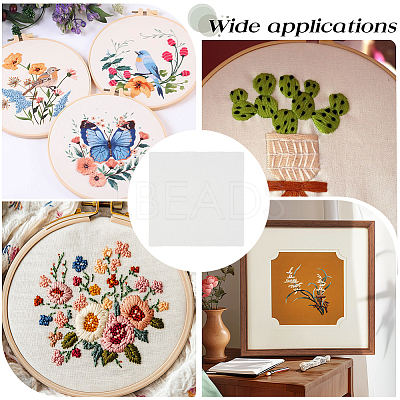 Cotton Embroidery Fabrics DIY-WH20025-109B-1