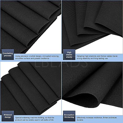 Latex Ultra Wide Flat Elastic Rubber Band EC-BC0001-32A-1