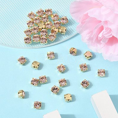Preciosa&reg MAXIMA Crystal in Sew-On Cup Y-PRC-SS29-70530-G-1