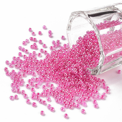 12/0 Grade A Round Glass Seed Beads X-SEED-N001-B-381-1