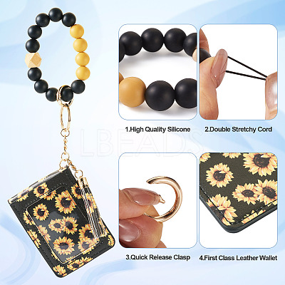 Silicone Beads Keychain KEYC-TAC00017-1