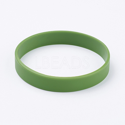 Silicone Wristbands Bracelets LS-BJEW-J176-05-1