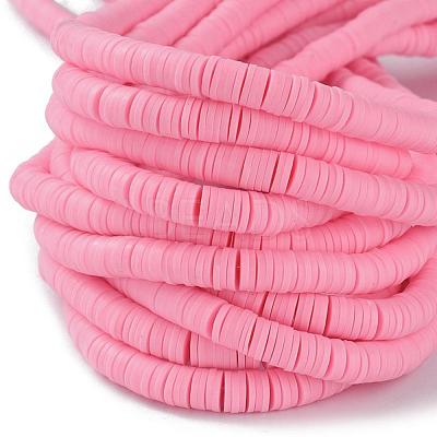 Handmade Polymer Clay Beads CLAY-R067-4.0mm-28-1