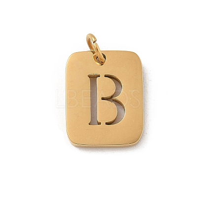 304 Stainless Steel Charms STAS-R001-01G-B-1