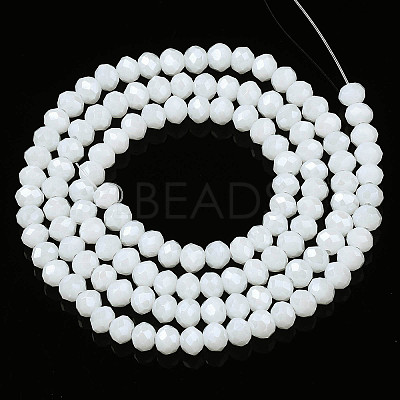 Electroplate Glass Beads Strands EGLA-A044-P3mm-A01-1