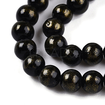 Natural Mashan Jade Beads Strands G-A255-A01-04E-1