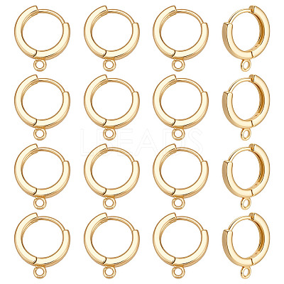 16Pcs Brass Earring Findings KK-ME0002-50-1