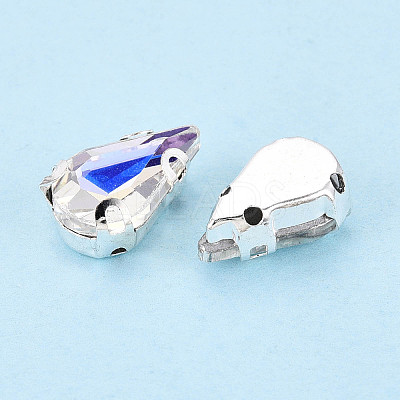 Sew on Rhinestone Montee Beads KK-T071-03C-1