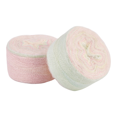 Segment Dyed Knitting Yarn LS-DIY-TAC0033-03B-1