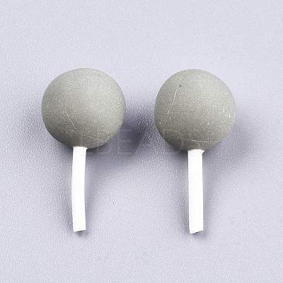 Handmade Polymer Clay 3D Lollipop Embellishments X-CLAY-T016-82A-1