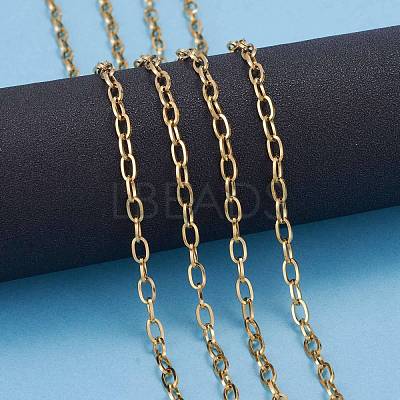 Ion Plating(IP) 304 Stainless Steel Cable Chains CHS-H007-32G-1