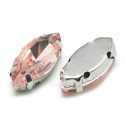 Sew on Rhinestone RGLA-T034-7x15mm-06-1