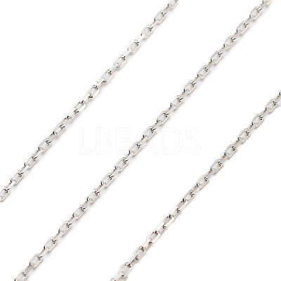 925 Sterling Silver Paperclip Chains LS-STER-P064-04S-1