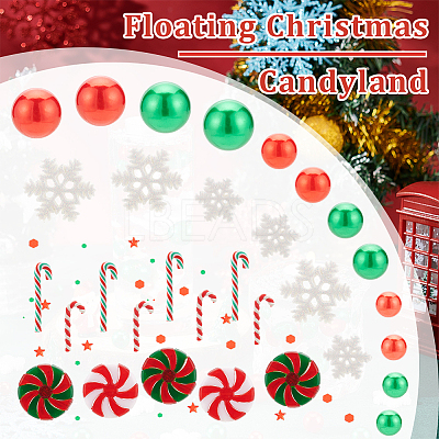 DIY Christmas Theme Vase Fillers DIY-BC0009-61-1