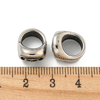 316 Surgical Stainless Steel Beads STAS-Q326-06AS-06-1