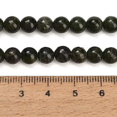 Natural Green Diopside Beads Strands GG-CBA993B-A01-6mm-1
