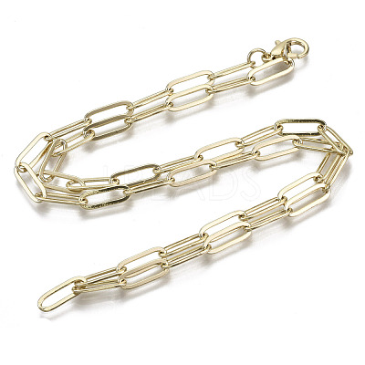 Brass Paperclip Chains MAK-S072-12B-KC-1
