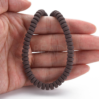 Handmade Polymer Clay Beads Strands LS-CLAY-N008-124-1